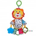 Подвеска плюшевая музыкальная Лев Baby Mix STK15588LI